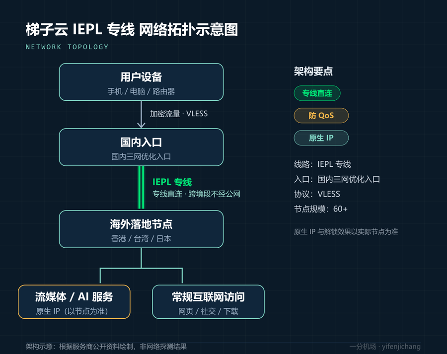 梯子云网络拓扑示意图